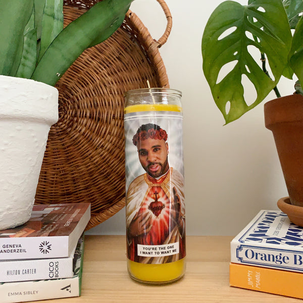 Saint Jason Derulo Prayer Candle