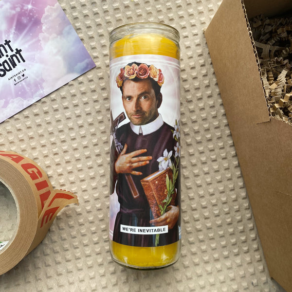 Saint David Tennant Prayer Candle