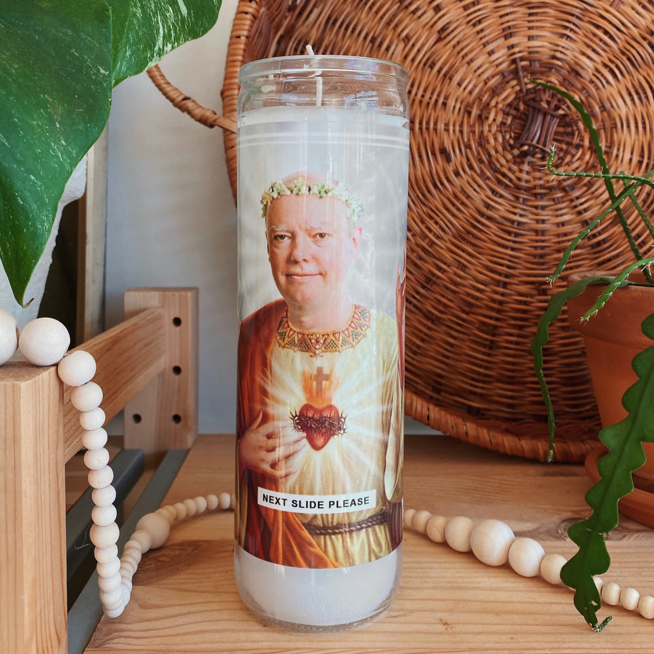 Saint Chris Whitty Prayer Candle