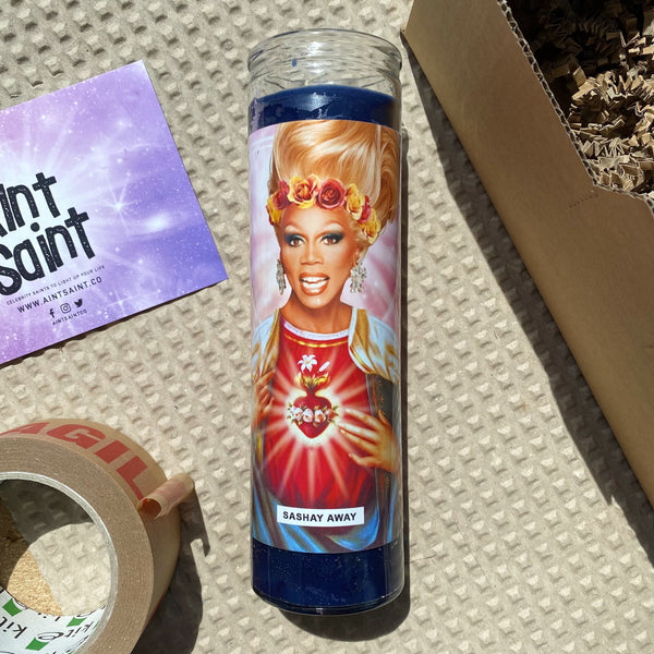 Saint RuPaul Drag Race Prayer Candle