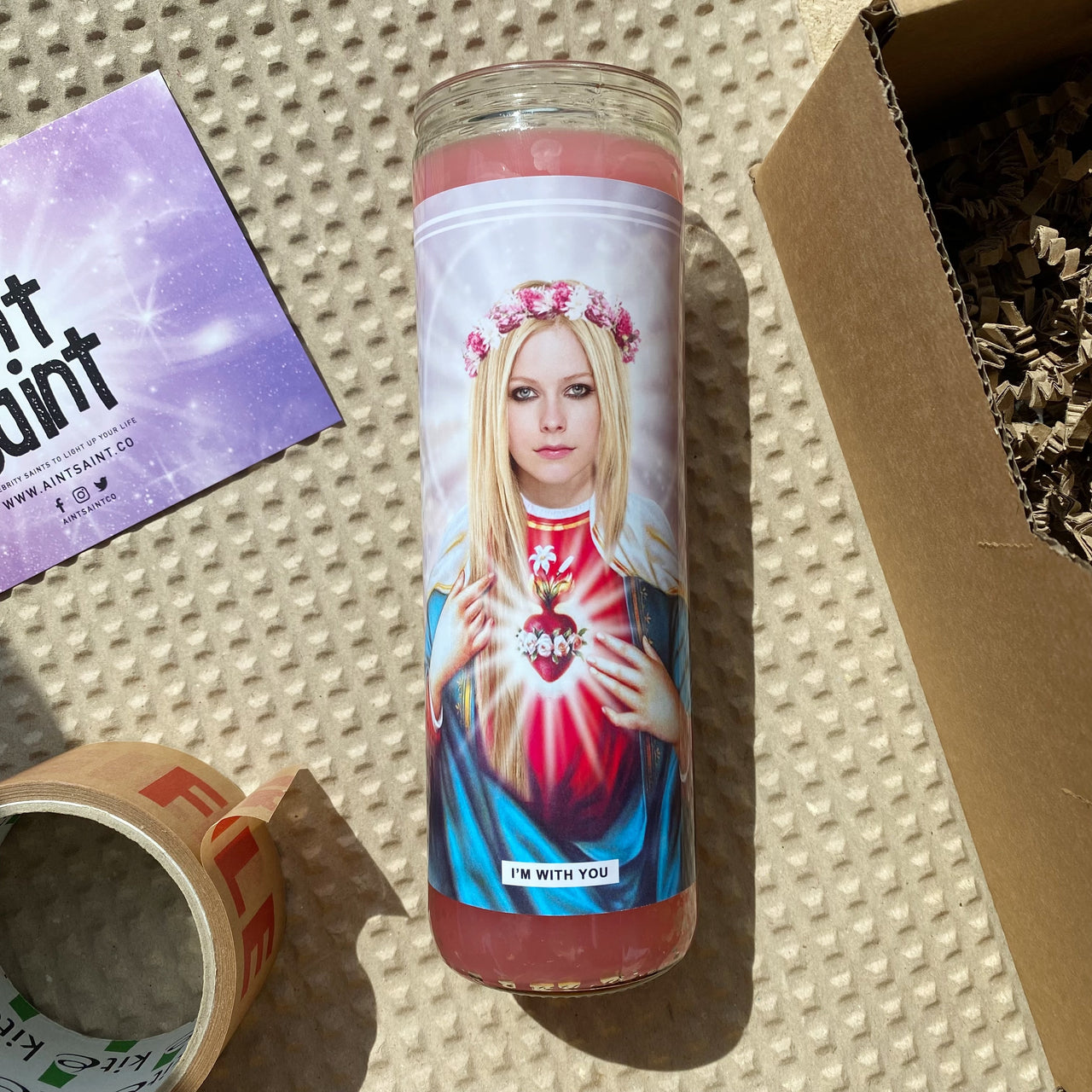 Saint Avril Lavigne Prayer Candle
