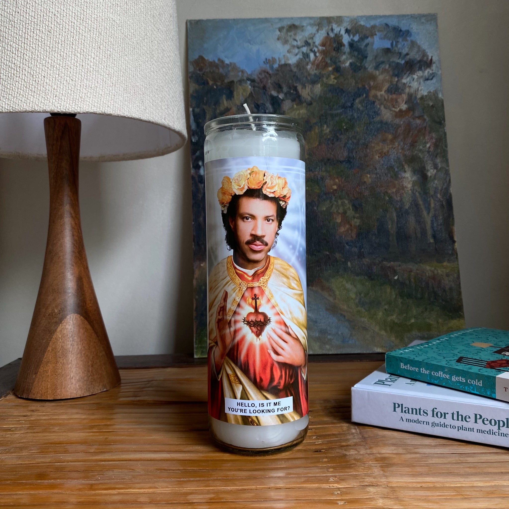 Saint Lionel Richie Prayer Candle