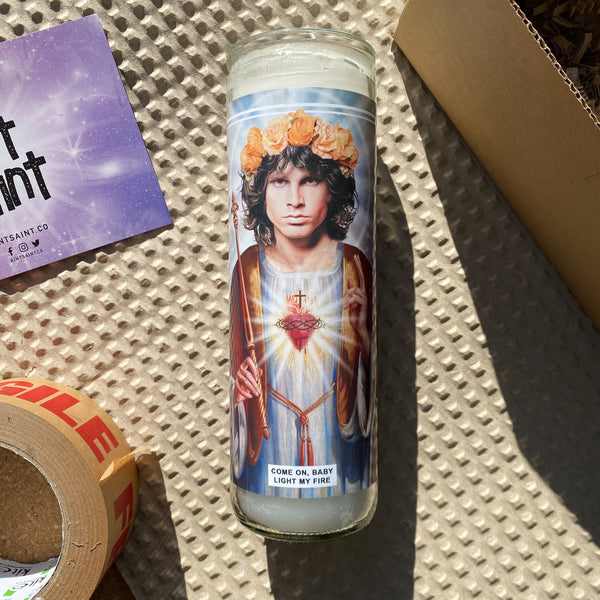 Saint Jim Morrison | The Doors Prayer Candle