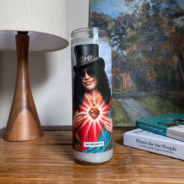 Saint Slash Prayer Candle