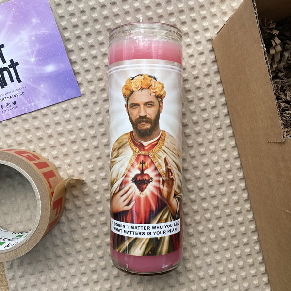 Saint Tom Hardy Prayer Candle