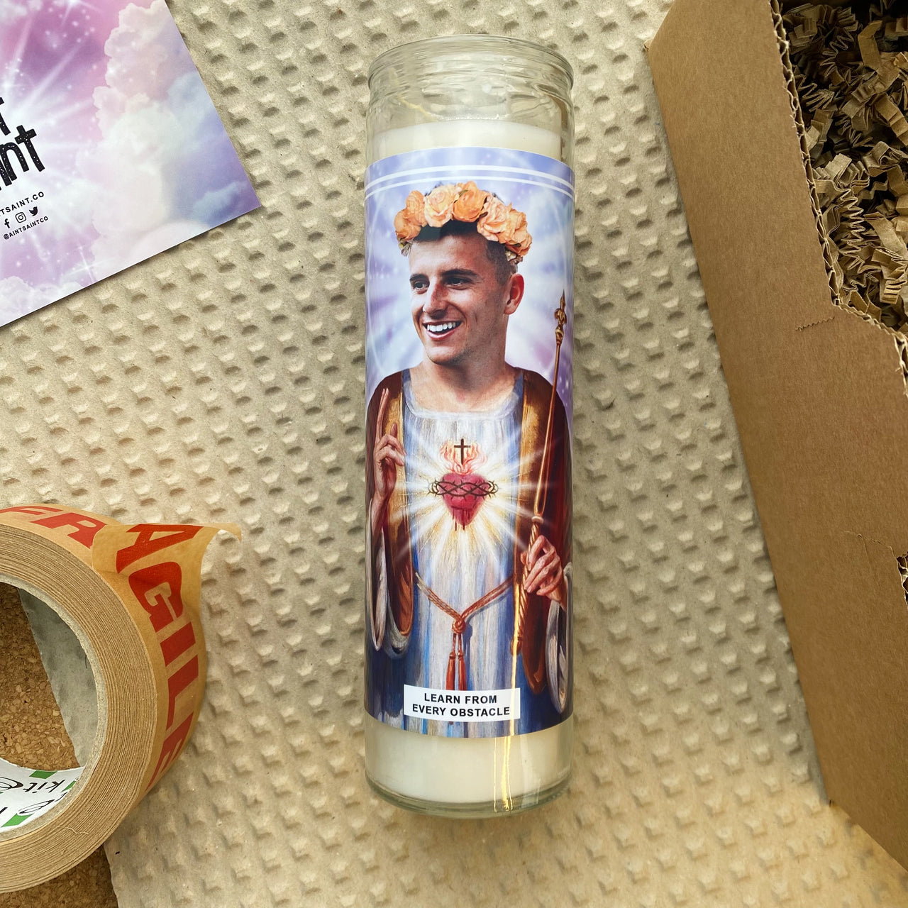 Saint Mason Mount Prayer Candle