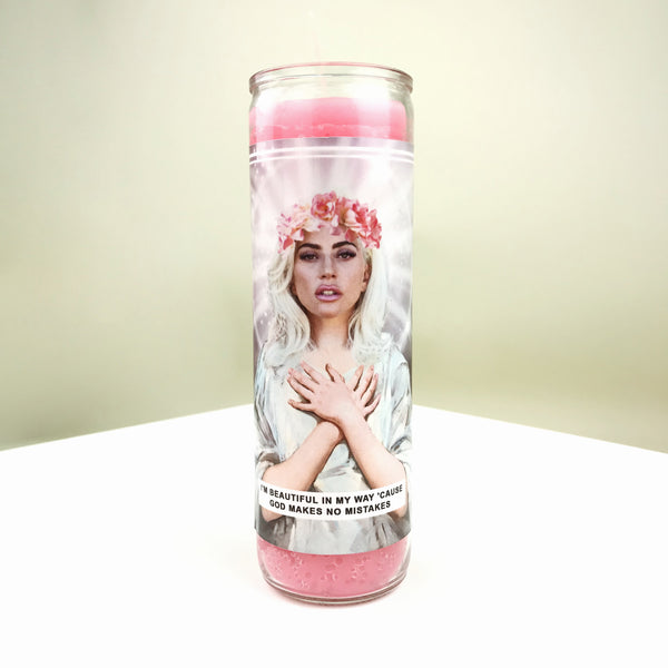 Saint Gaga | Lady Gaga Prayer Candle