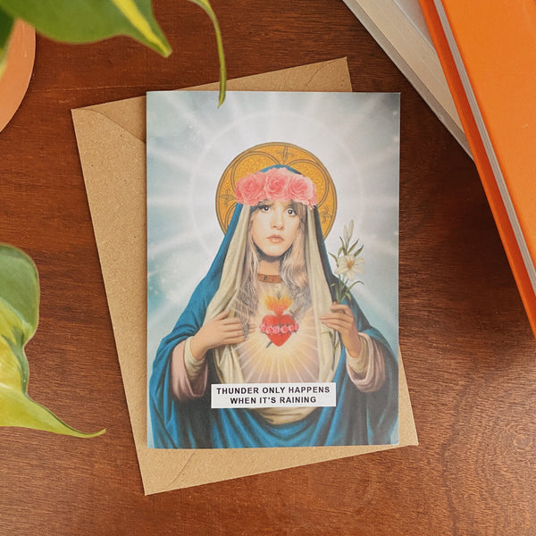 Ain't Saint | Celebrity Saint Greetings Cards