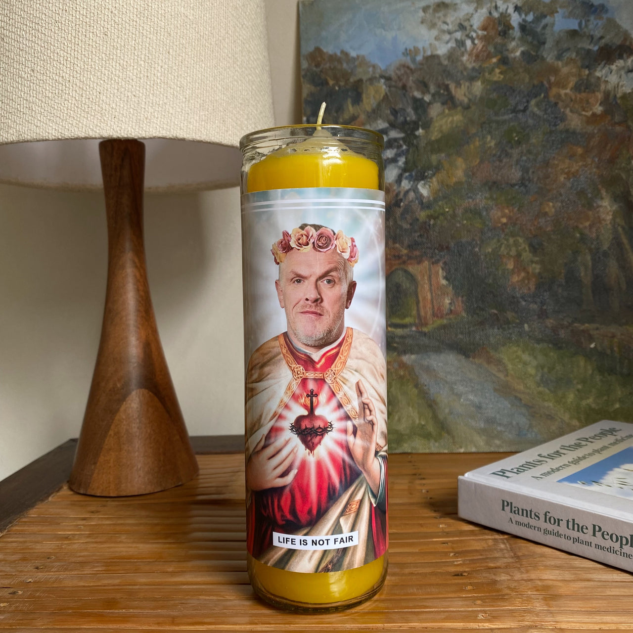 Saint Greg Davies Prayer Candle