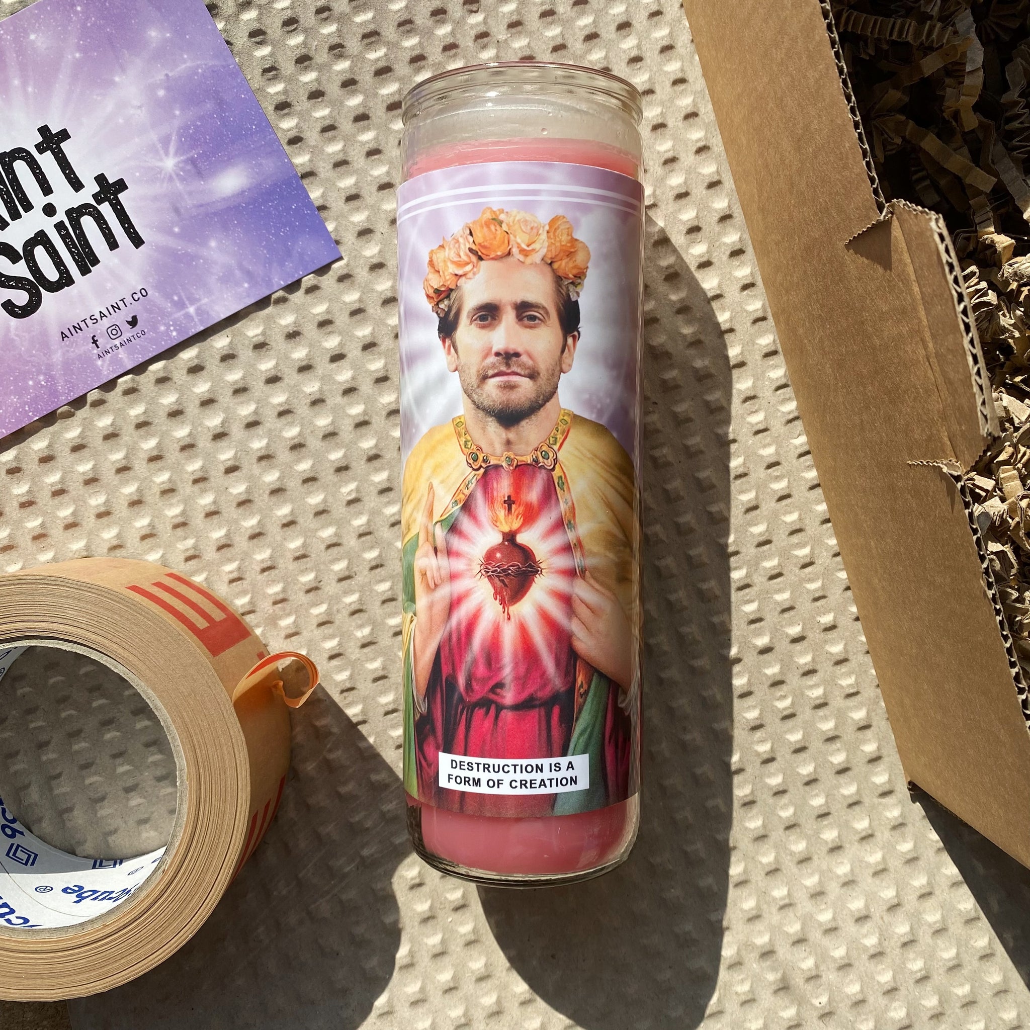 Saint Jake Gyllenhaal Prayer Candle