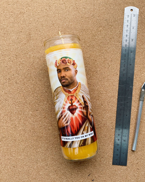 Saint Frank Ocean Prayer Candle