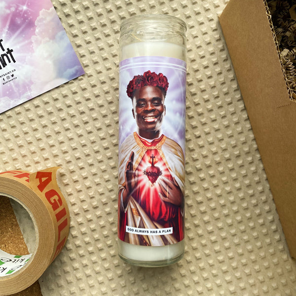 Saint Bukayo Saka Prayer Candle
