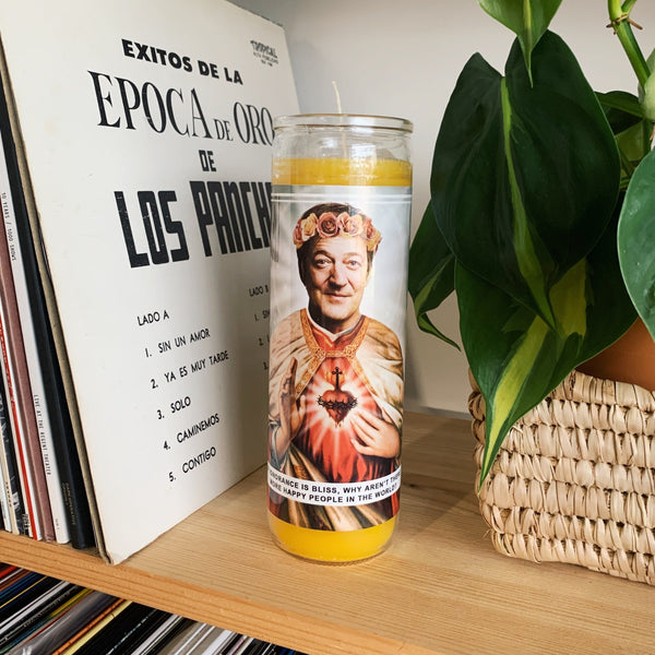 Saint Stephen Fry Prayer Candle