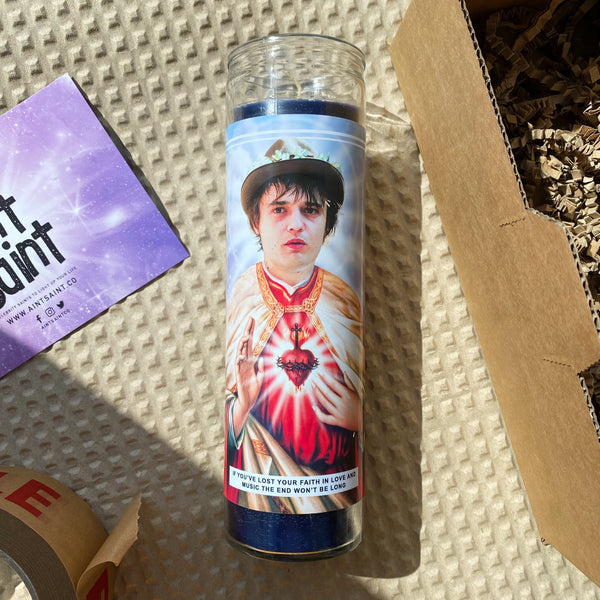 Saint Pete Doherty | Libertines | Babyshambles Prayer Candle