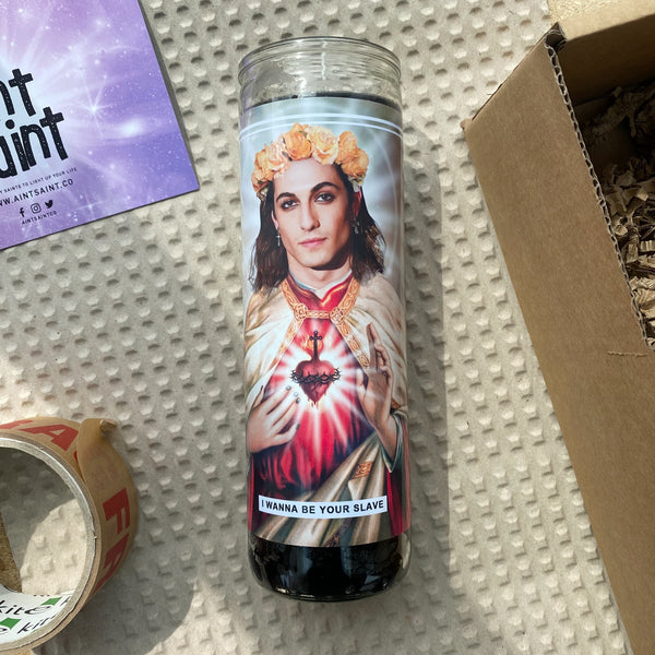 Saint Damiano David | Måneskin Prayer Candle