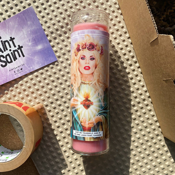 Saint Katya Zamolodchikova Prayer Candle