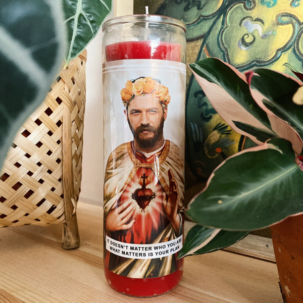 Saint Tom Hardy Prayer Candle