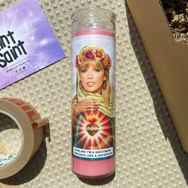 Saint Swift Prayer Candle