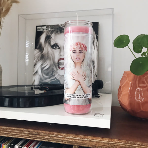 Saint Gaga | Lady Gaga Prayer Candle