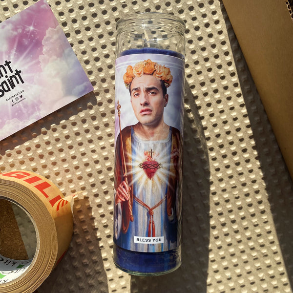 Saint Stath | Jamie Demetriou | Stath Lets Flats Prayer Candle