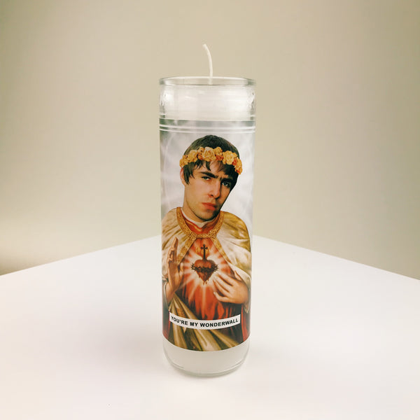 Saint Liam Gallagher Prayer Candle