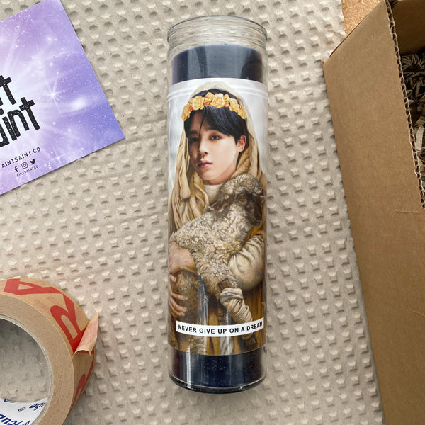 Saint Jimin | Park Ji-min | BTS | Kpop Prayer Candle