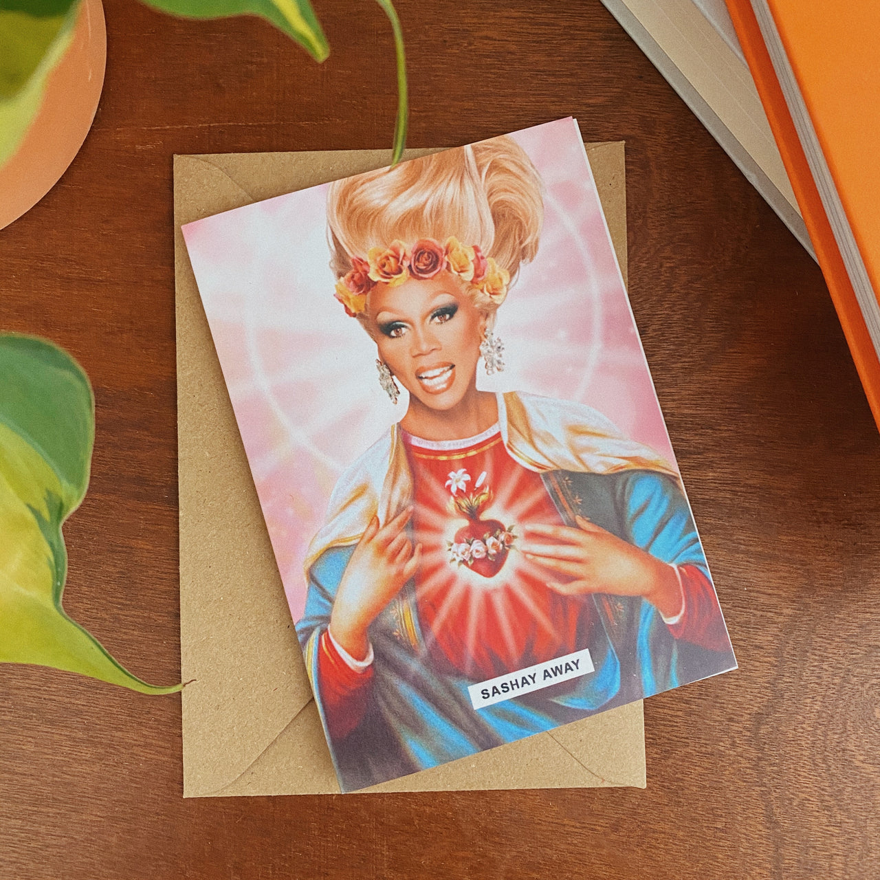 Saint RuPaul Drag Race Greetings Card