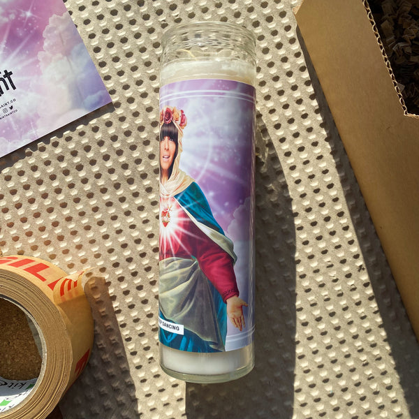 Saint Claudia Winkleman | Strictly Come Dancing | The Traitors Prayer Candle