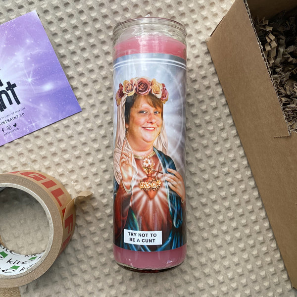 Saint Kathy Burke Prayer Candle