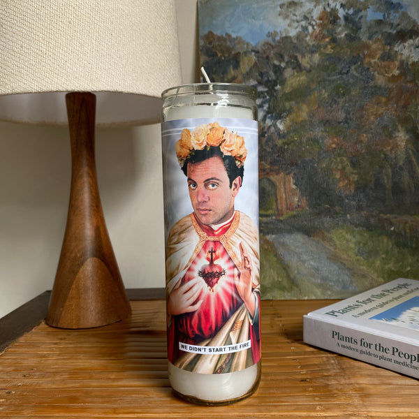 Saint Billy Joel Prayer Candle