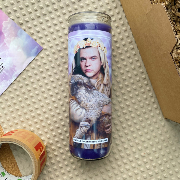 Saint Meat Loaf | Michael Lee Aday Prayer Candle
