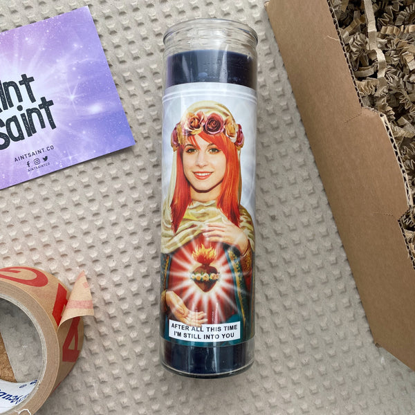 Saint Hayley Williams Prayer Candle