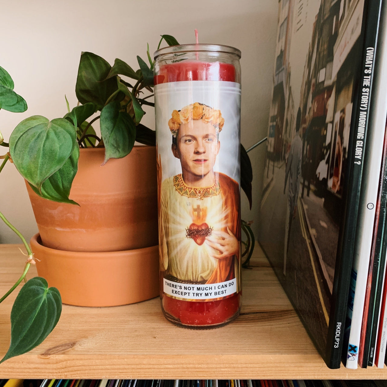 Saint Tom Holland Prayer Candle