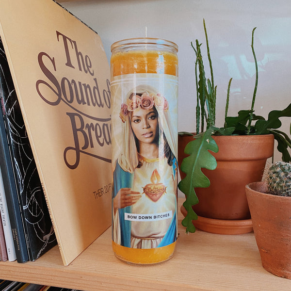 Saint Beyonce Prayer Candle