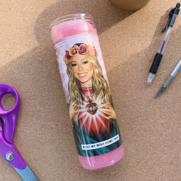 Saint Mariah Carey Prayer Candle