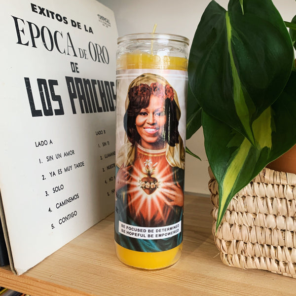 Saint Michelle Obama Prayer Candle