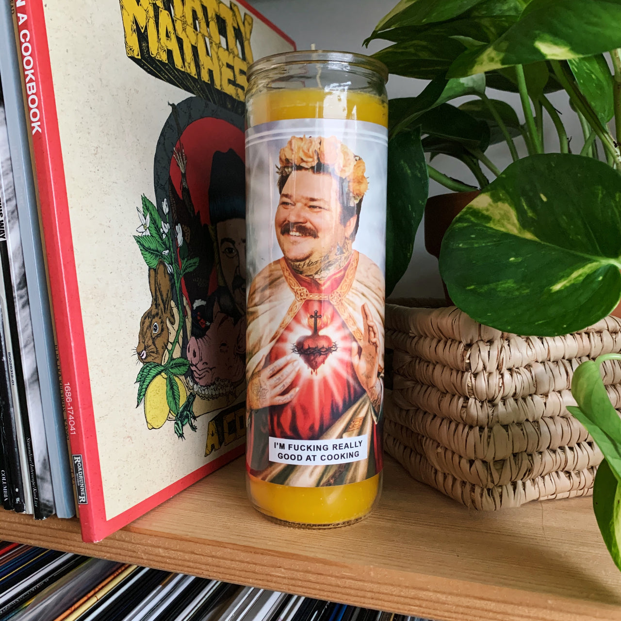 Saint Matty Matheson Prayer Candle