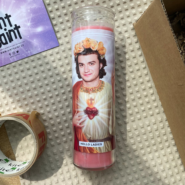 Saint Steve Harrington | Joe Keery Prayer Candle