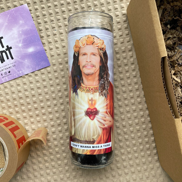 Saint Steven Tyler Prayer Candle