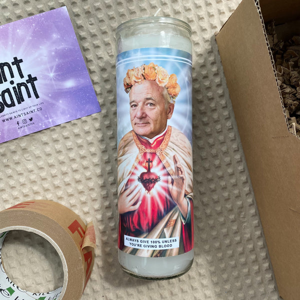 Saint Bill Murray Prayer Candle