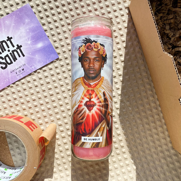 Saint Kendrick Lamar Prayer Candle
