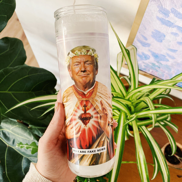 Saint Donald Trump Prayer Candle