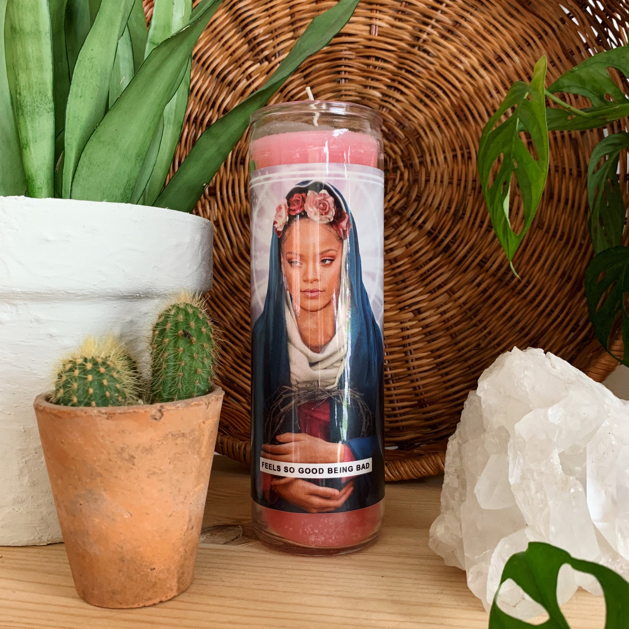 Saint Rihanna Prayer Candle