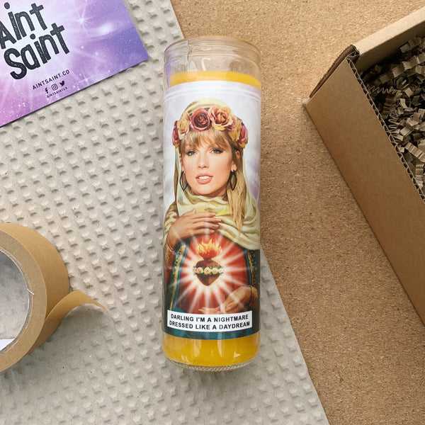 Saint Swift Prayer Candle