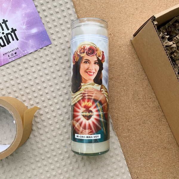 Saint Nigella Lawson Prayer Candle