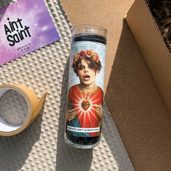 Saint Yungblud | Dominic Harrison Prayer Candle