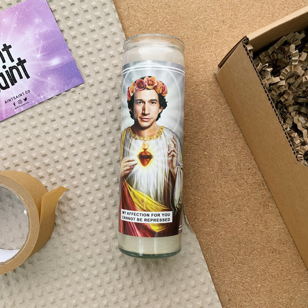 Saint Adam Driver Prayer Candle