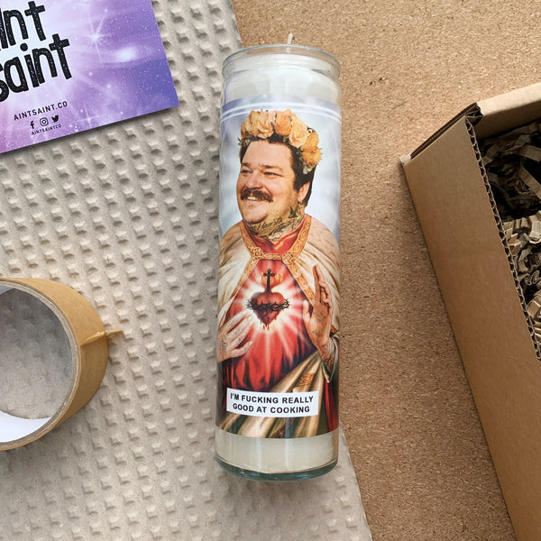 Saint Matty Matheson Prayer Candle