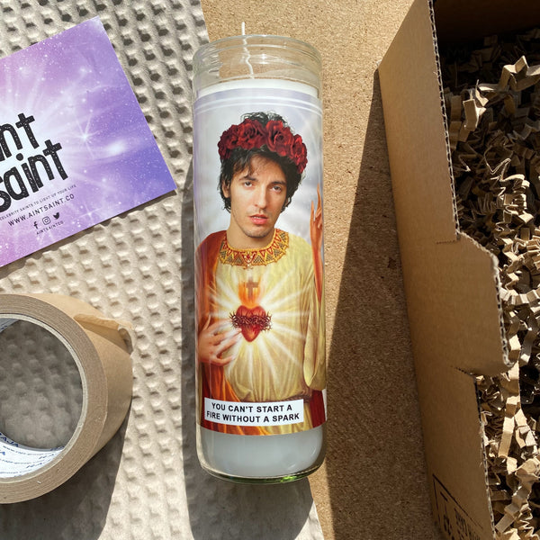 Saint Bruce Springsteen | Dancing In The Dark Prayer Candle