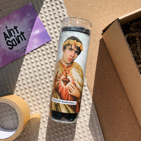 Saint Liam Gallagher Prayer Candle